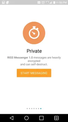 RISS Messenger android App screenshot 12