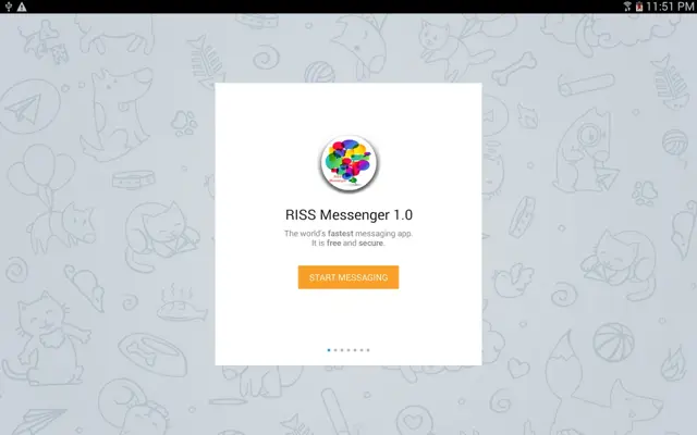 RISS Messenger android App screenshot 7